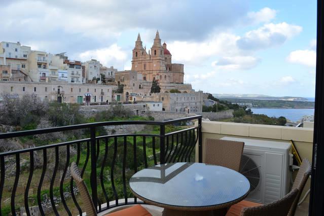 Mellieha Sea And Land View Apartment מראה חיצוני תמונה